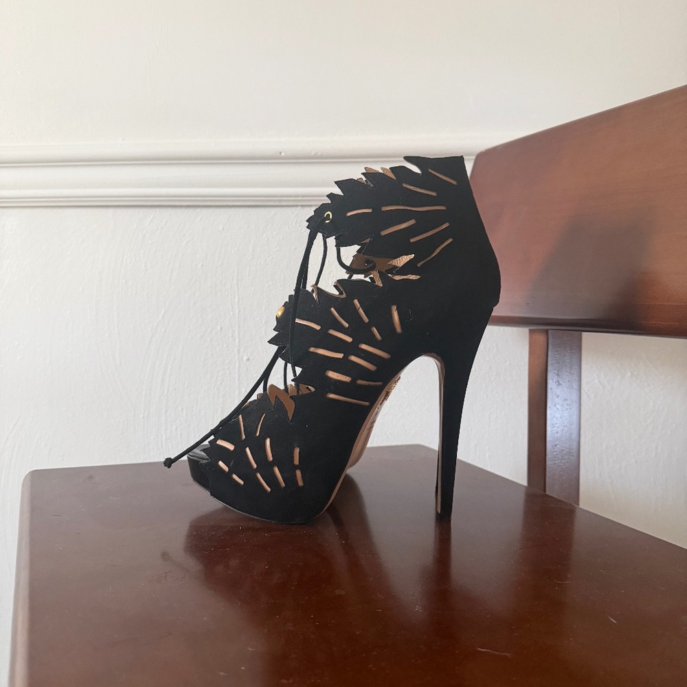 Charlotte Olympia size 41 black heels